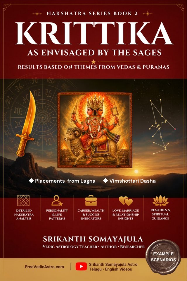Cover of Krittika: As Envisaged by the Sages, English edition